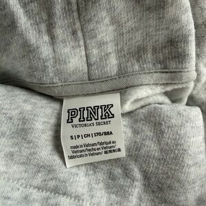 PINK Heather Gray Sweater